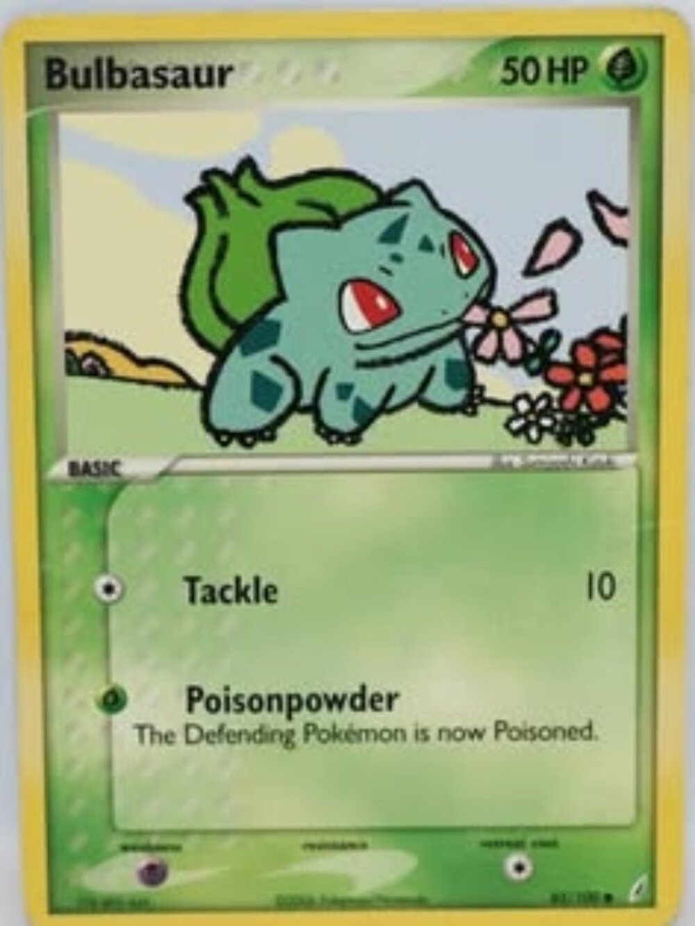 2006 Bulbasaur 45 EX Crystal Guardians